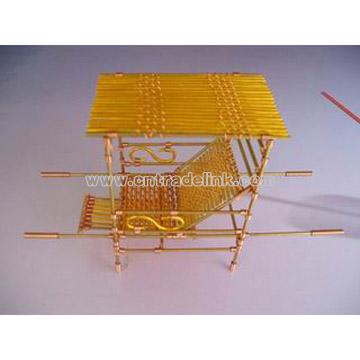 Metal Craft - Mini Copper Sedan Chair
