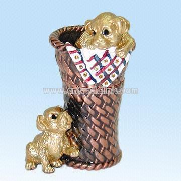 Metal Decoration in Dogs Design
