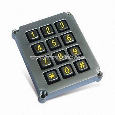Metal Keypads with Backlight