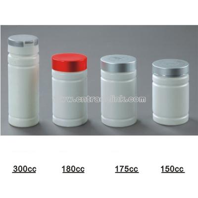 Metal Lid Plastic Bottle