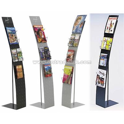 Metal Magazine Stand