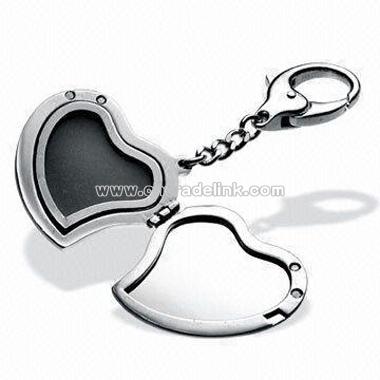 Metal Photo Frame Keychain