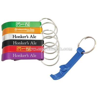 Metal bottle opener