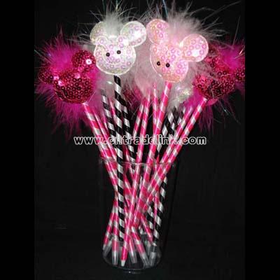 Mickey Mouse Feather Pen