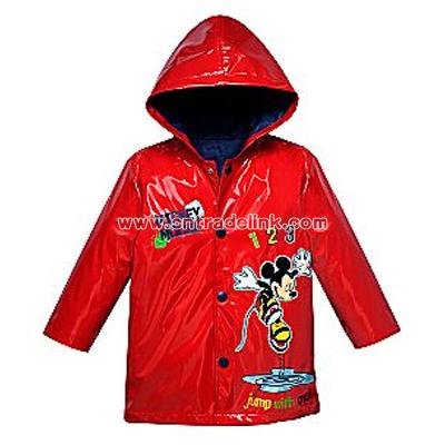 Mickey Mouse Raincoat for Toddler Boys