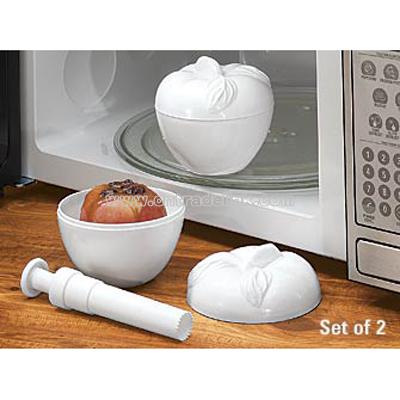 Microwave Apple Baker Set of 2