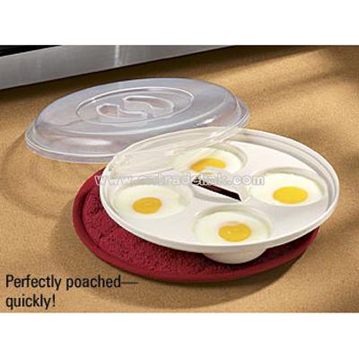 Microwave Four Egg Poacher