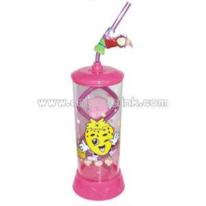 Middle Cartoon Straw cup