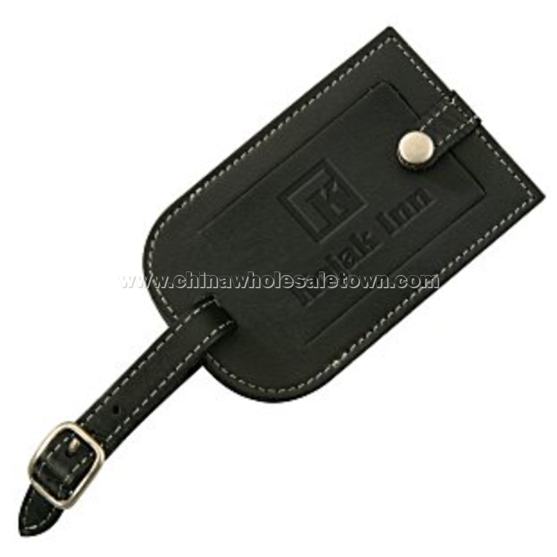 Millennium Leather Luggage Tag