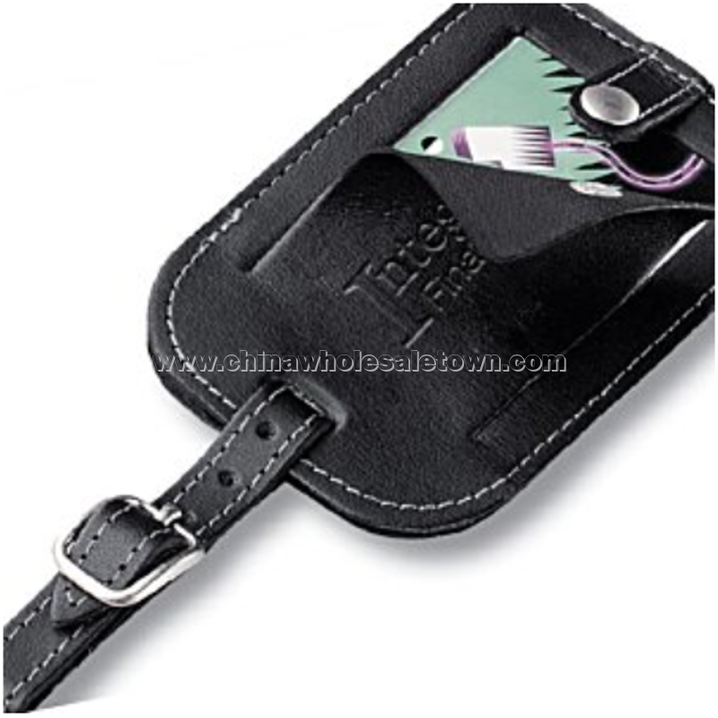 Millennium Leather Luggage Tag