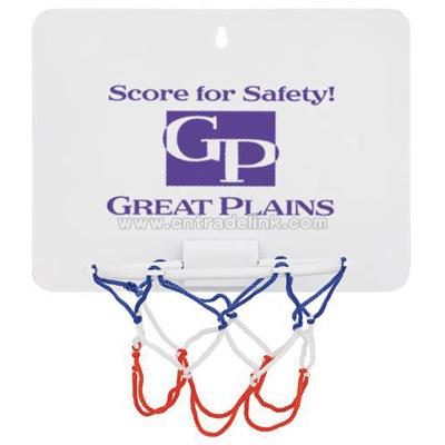 Mini Basketball Backboard with Hoop