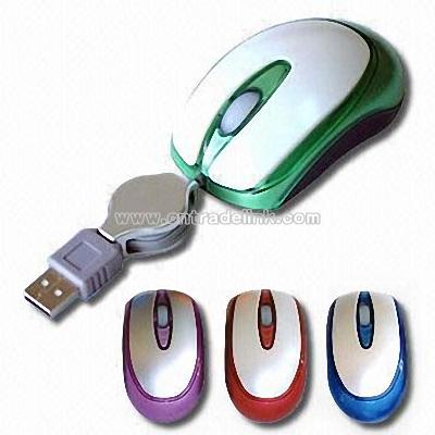 Mini Brushed Optical Mouse