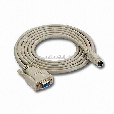 Mini DIN to D-sub Cable
