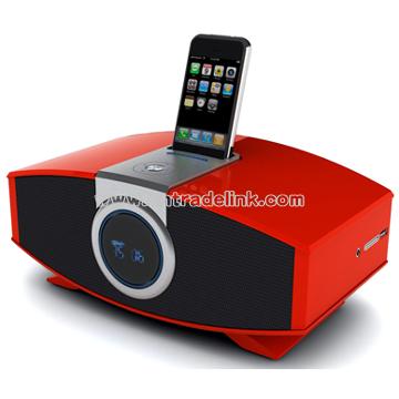 Mini Hi-Fi Speaker with iPod Dock