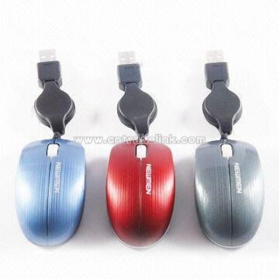 Mini Optical Mouse Available in Various Colors