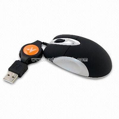 Mini Optical Mouse with LED Light