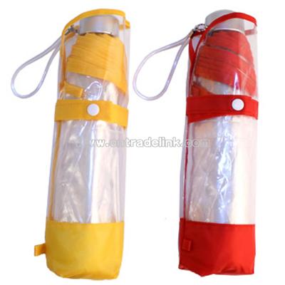 Mini PVC - Manual Folding Umbrella