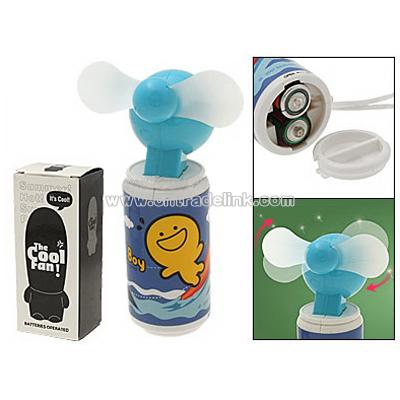 Mini Pocket Cooler Personal Air Fan with Neck String