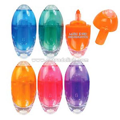 Mini Pod Highlighter Pen