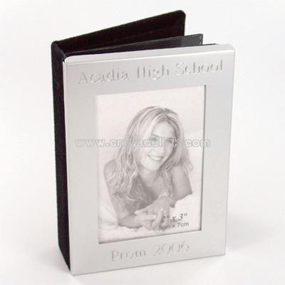 Mini Silver Photo Album (Holds 24 Pictures)