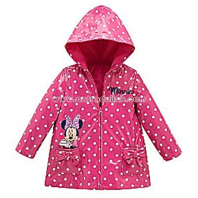 Minnie Mouse Raincoat for Toddler Girls