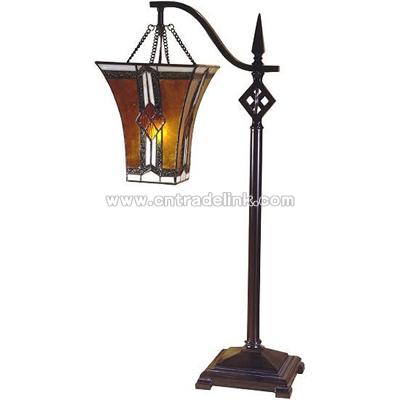 Mission Tiffany Table Lamp Mica Bronze