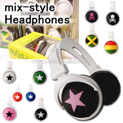 Mix-Style Stereo Headphones in Box