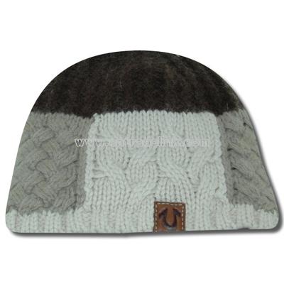 Mixed Cable Beanie cap