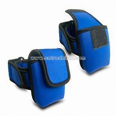 Mobile Phone Arm Pouch with Adjustable Armband