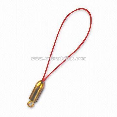 Mobile Phone Strap with Metal Fitting
