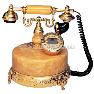 Modeled after an antique Telephone
