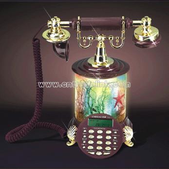 Modeled after an antique Telephone
