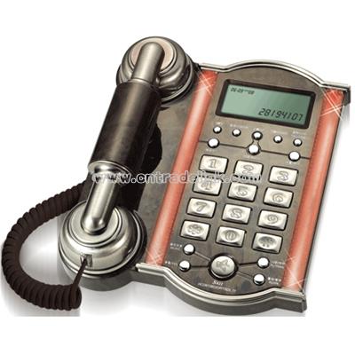 Modeled after an antique Telephone