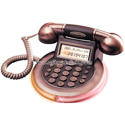 Modeled after an antique Telephone