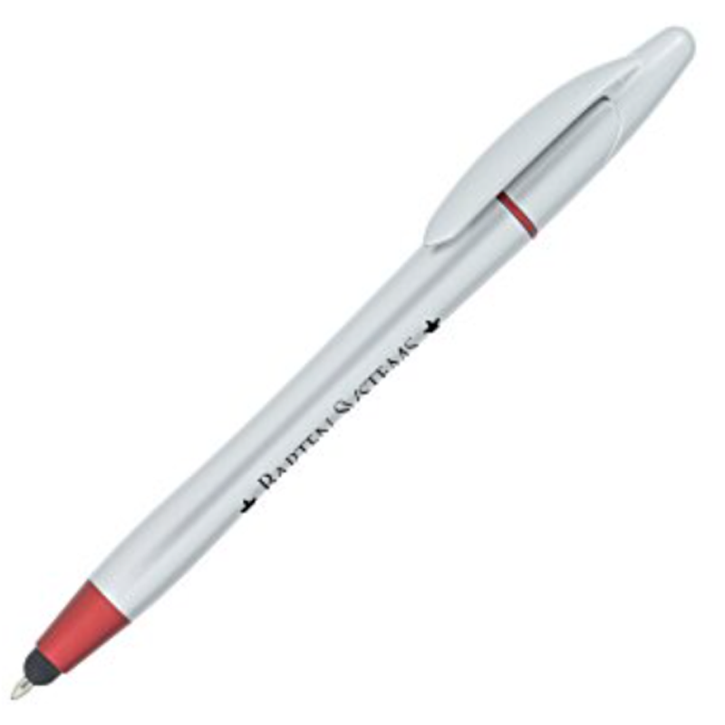Modi Stylus Twist Pen/Highlighter - Silver