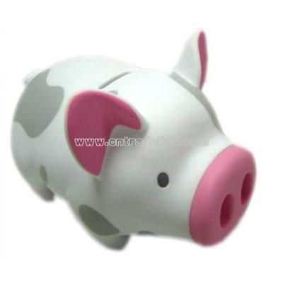 Money Bank, Coin Bank, White Piggy Bank