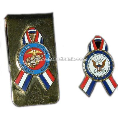 Money Clip And Pins