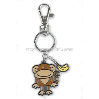 Monkey Metal Keychain