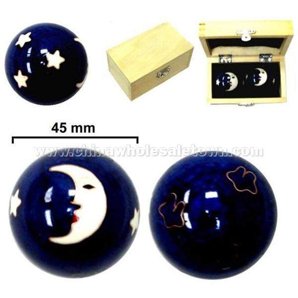 Moon & Stars Chime Ball Set Health Stress Therapy