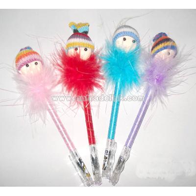 Moppet Gel Feather Pen