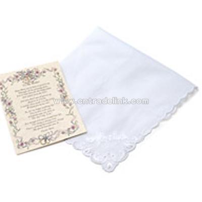 Mother Embroidered Handkerchief