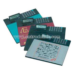 Mouse pad calculator
