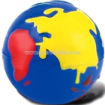 Multi-Color Globe Stress Ball