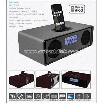 Multi-function Docking Station for ipod