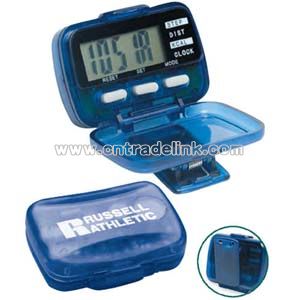 Multi function pedometer
