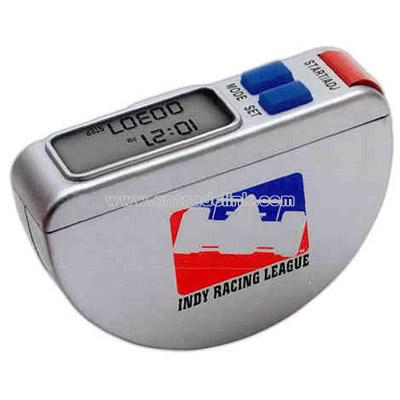 Multi function two line display pedometer