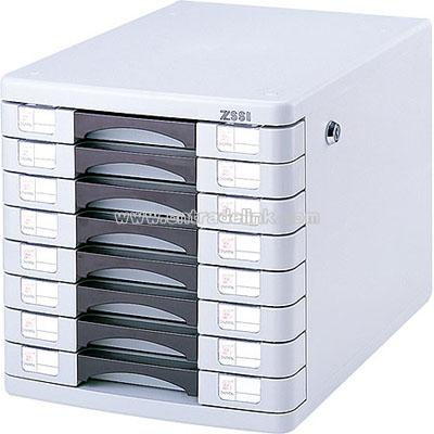 Multi-functional 8 Layer File Cabinet with Locks