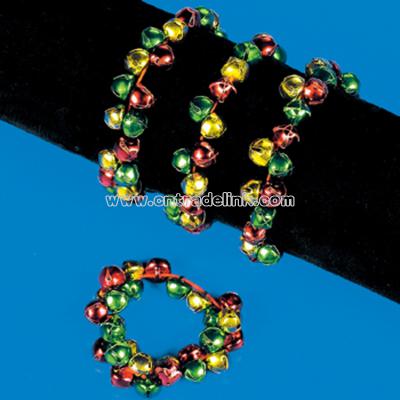 Multicolor Jingle Bell Bracelets