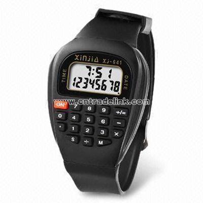 Multifunction Watch with Automatic Power Off Calculator
