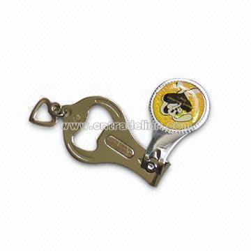 Multifunctional Nail Clippers with Bottle Opener